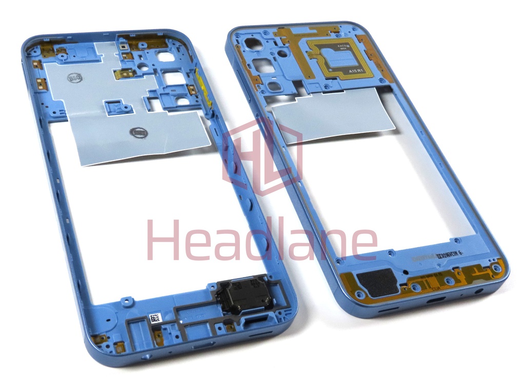 Samsung SM-A156 Galaxy A15 5G Middle Cover / Chassis - Blue