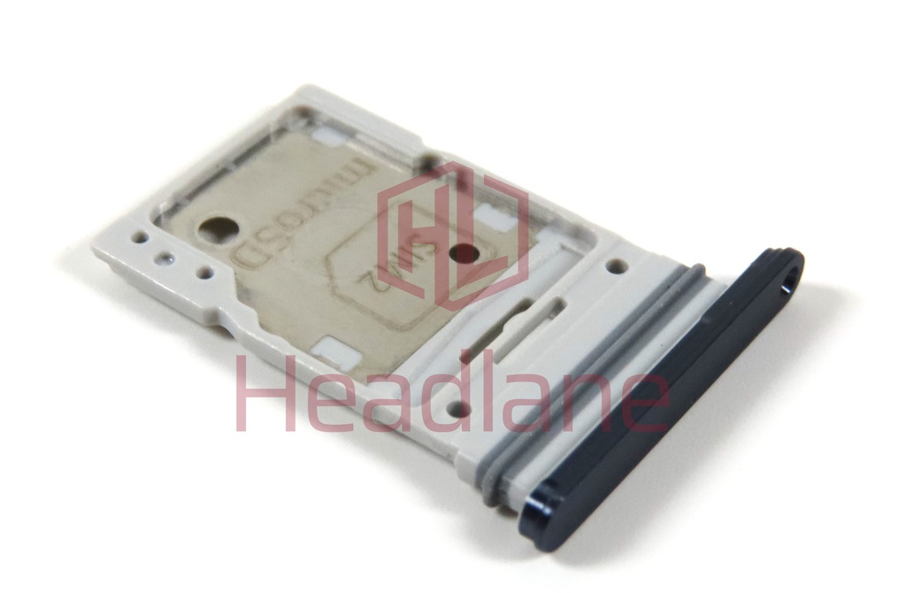 Samsung SM-A556 Galaxy A55 5G SIM Card Tray - Black (Awesome Navy)