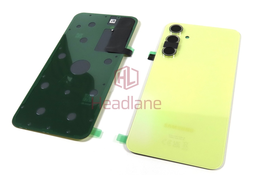 Samsung SM-A556 Galaxy A55 5G Back / Battery Cover - Yellow (Awesome Lemon)