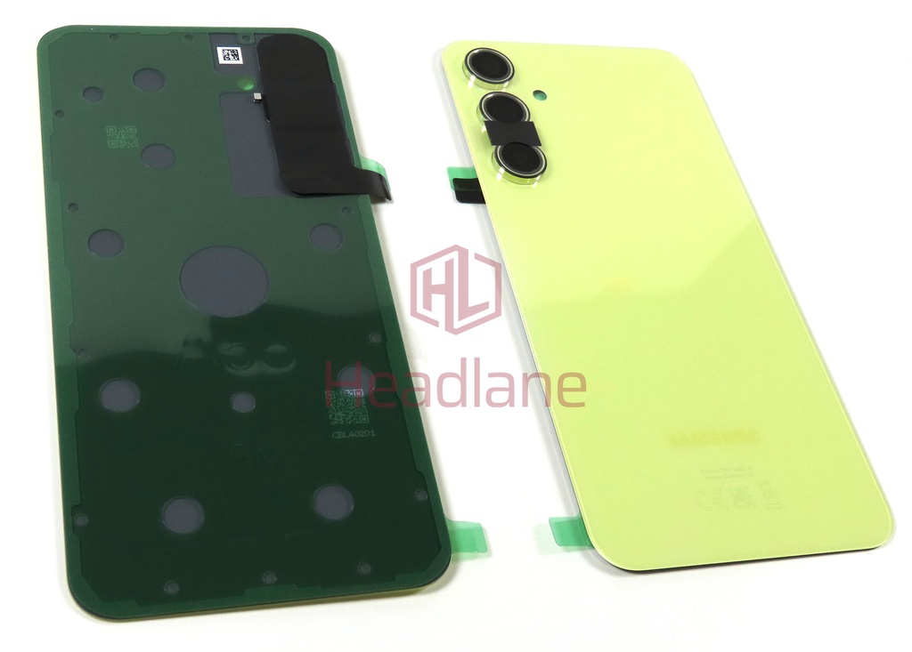 Samsung SM-A556 Galaxy A55 5G Back / Battery Cover - Yellow (Awesome Lemon)