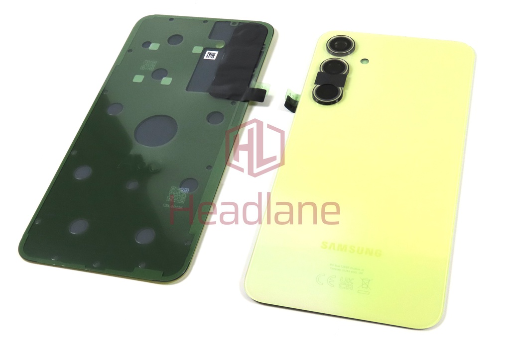 Samsung SM-A356 Galaxy A35 5G Back / Battery Cover - Yellow (Awesome Lemon)