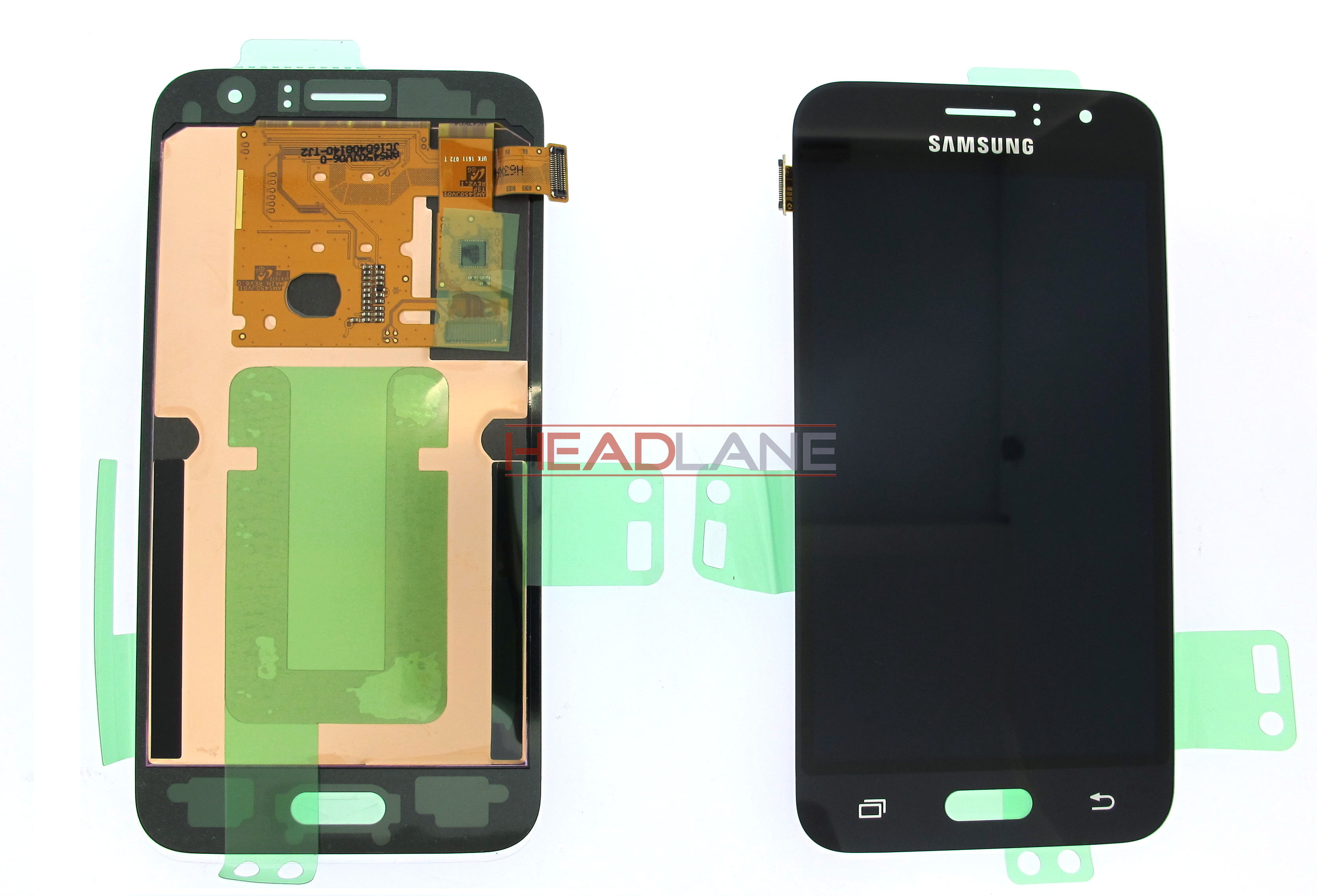 Front LCD Asm. Black. SM-J120F