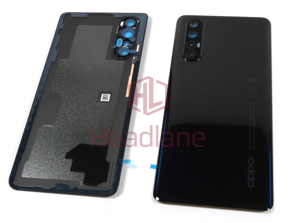Oppo CPH2009 Find X2 Neo Back / Battery Cover - Black