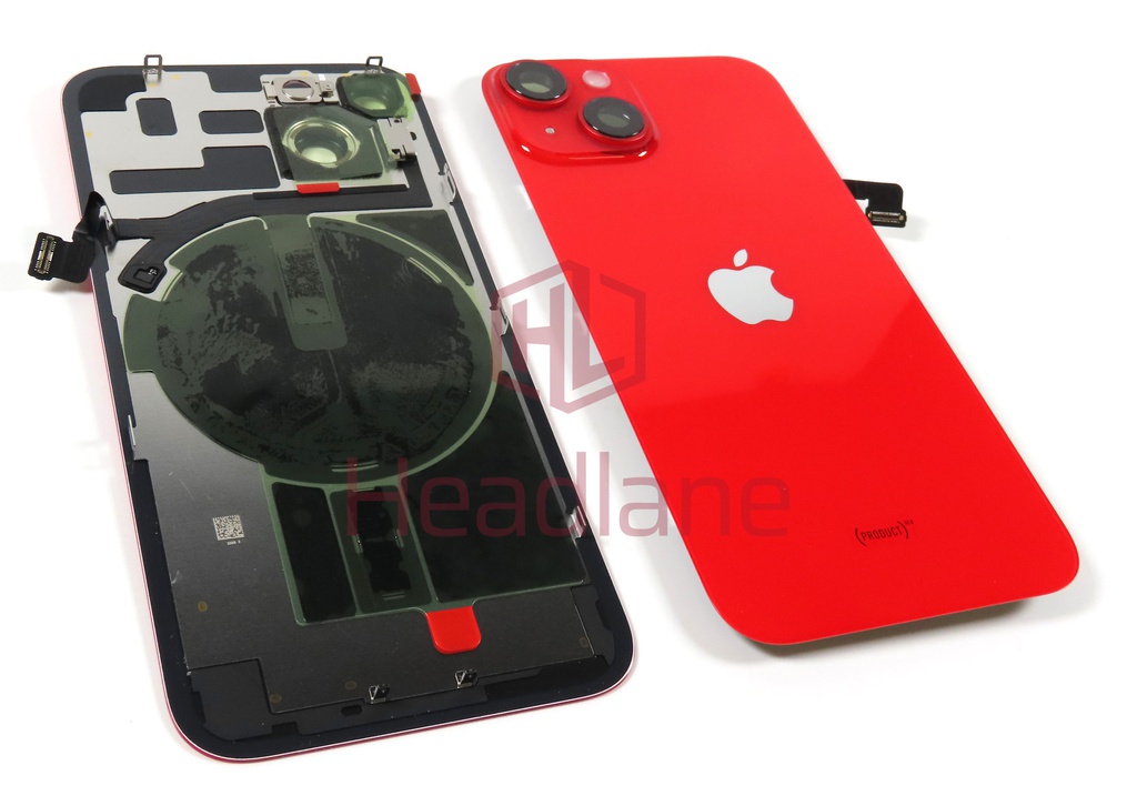 Apple iPhone 14 Back / Battery Cover - Red (Service Pack)
