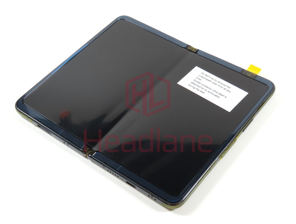 Google Pixel Fold Inner LCD Display / Screen + Touch - Obsidian / Black