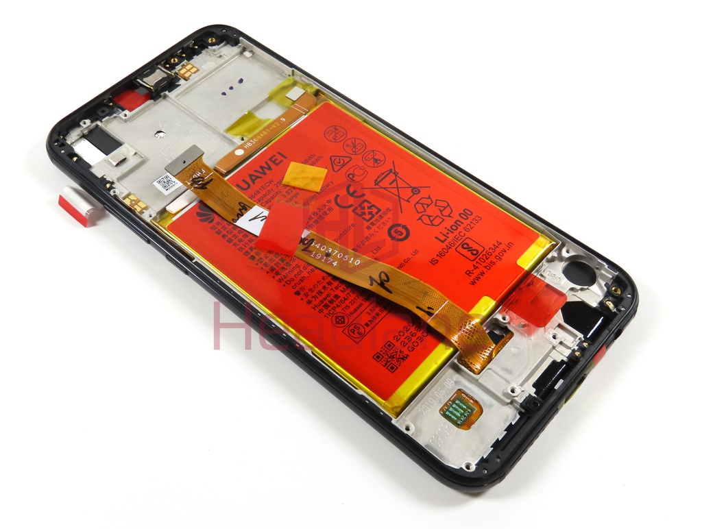 Huawei P20 Lite LCD Display / Screen + Touch + Battery Assembly - Black