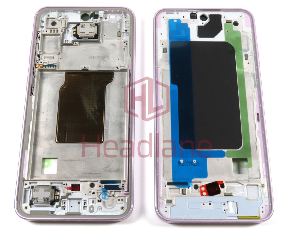 Samsung SM-A356 Galaxy A35 5G Display Frame - Pink (Awesome Lilac)