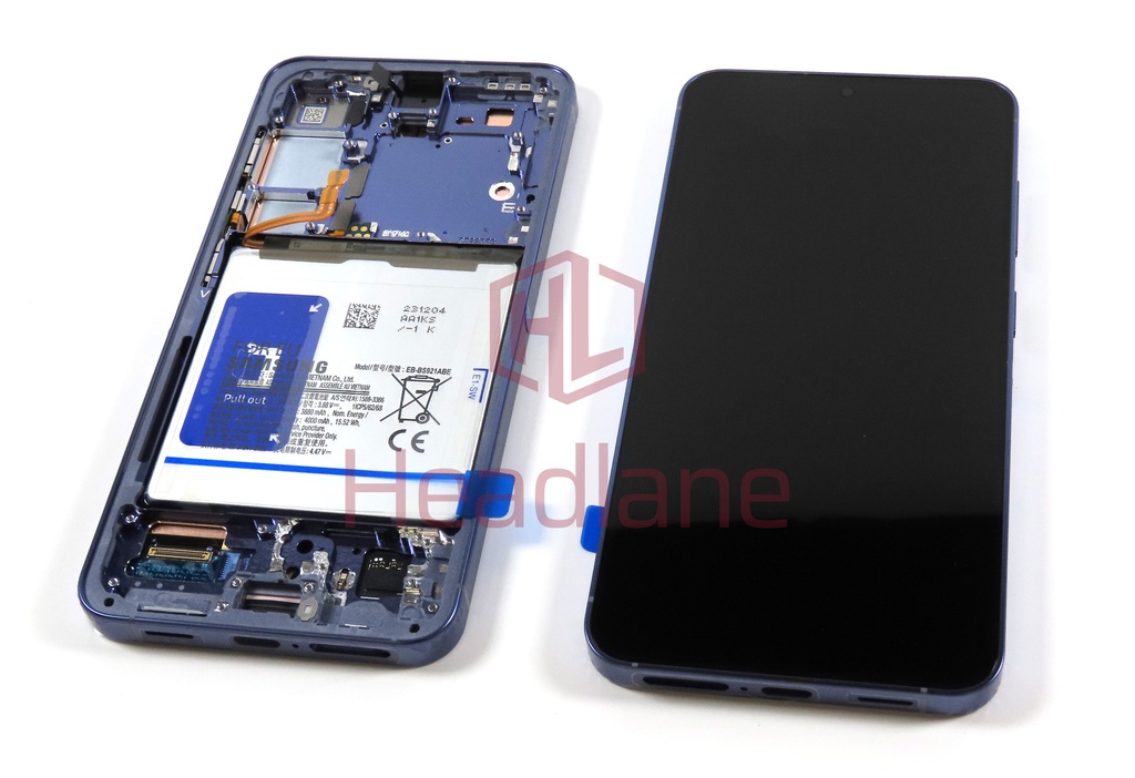 Samsung SM-S921 Galaxy S24 LCD Display / Screen + Touch + Battery - Cobalt Violet