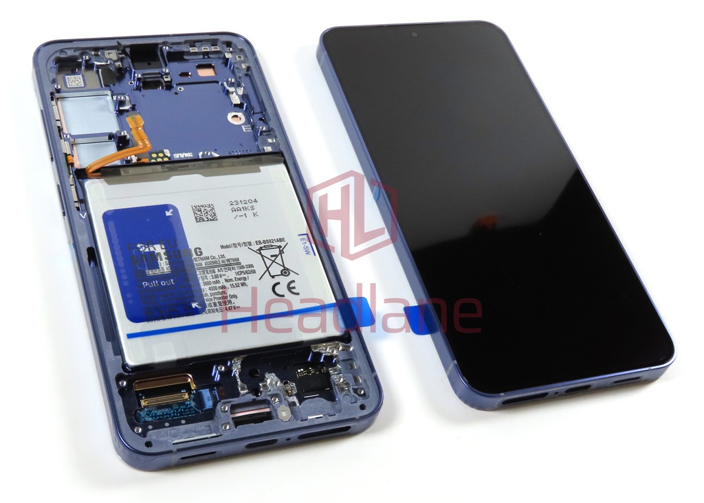 Samsung SM-S921 Galaxy S24 LCD Display / Screen + Touch + Battery - Cobalt Violet