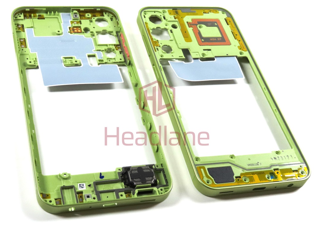 Samsung SM-A256 Galaxy A25 5G Middle Cover / Chassis - Yellow