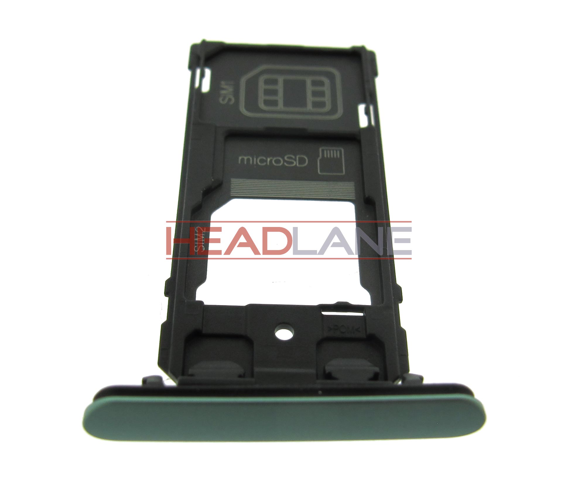 Sony H8216 Xperia XZ2 SINGLE SIM Card Tray - White Silver