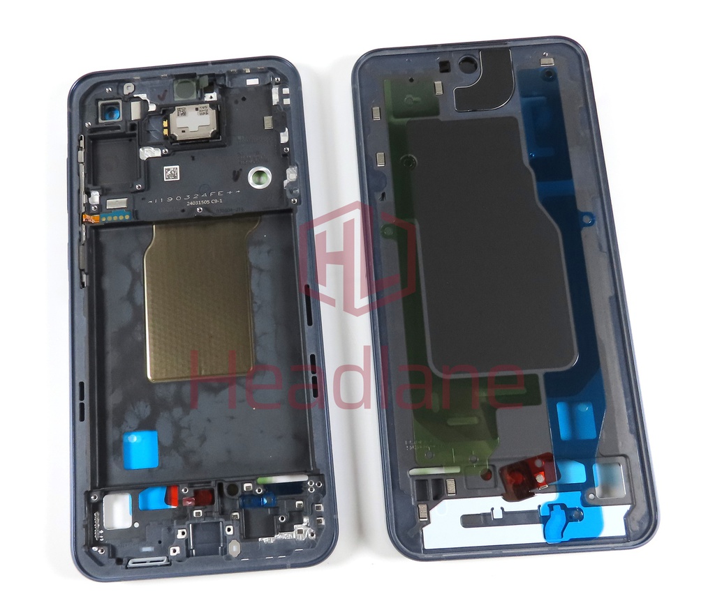 Samsung SM-A556 Galaxy A55 5G Display Frame - Black (Awesome Navy)