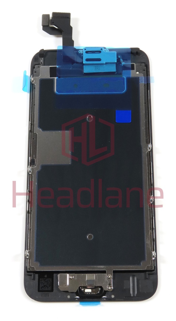 Apple iPhone 6S LCD Display / Screen + Touch - Black (Original / Service Stock) *Home button not usable*