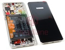 Huawei P30 Pro LCD Display / Screen + Touch + HB486486ECW Battery - Silver (B Grade)
