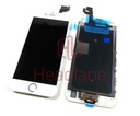 Apple iPhone 6S LCD Display / Screen + Touch - White (Original / Service Stock) *Home button not usable*