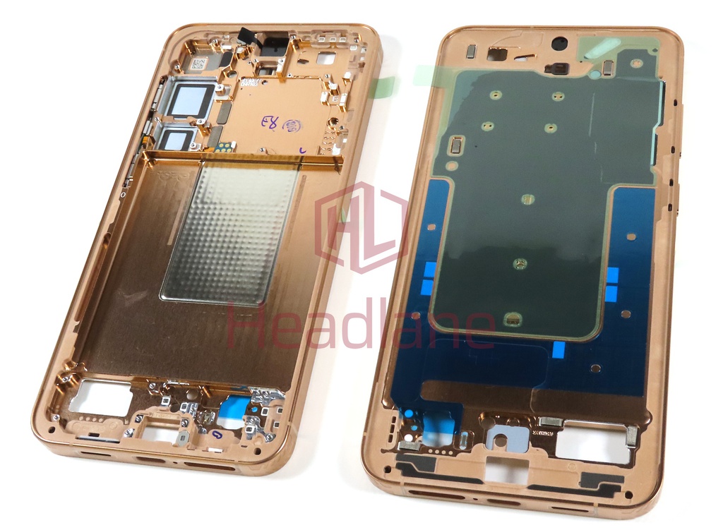 Samsung SM-S926 Galaxy S24+ / Plus Display Frame / Chassis - Sandstone Orange