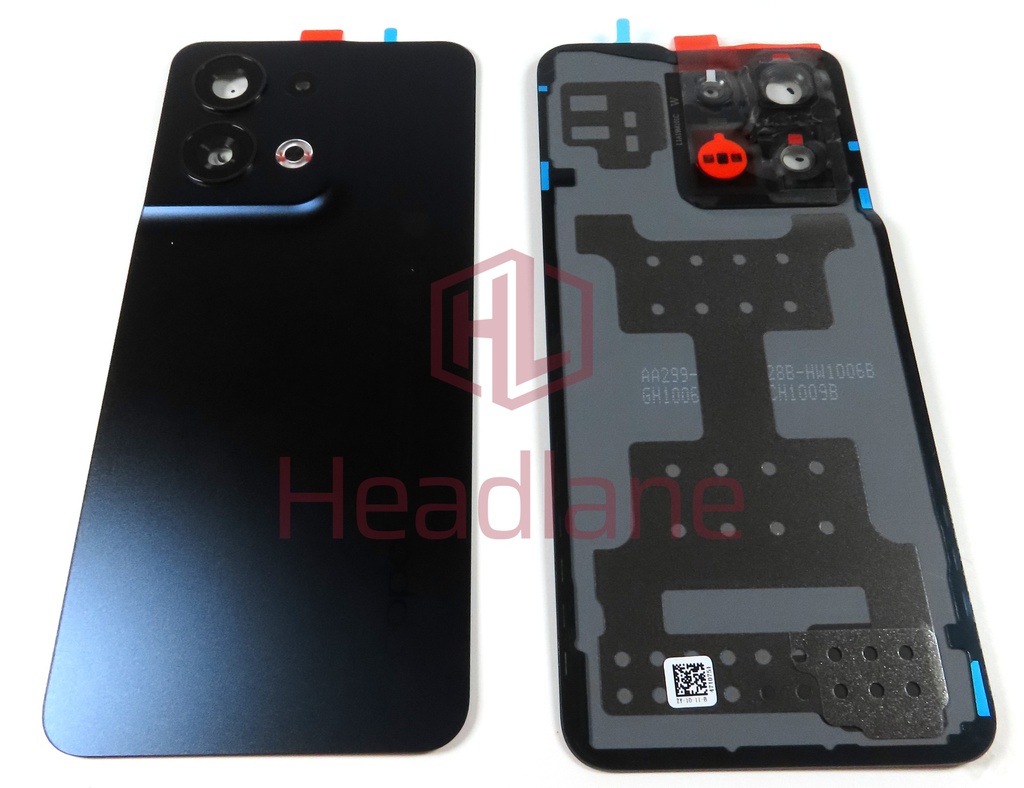 Oppo CPH2359 Reno8 5G Back / Battery Cover - Black