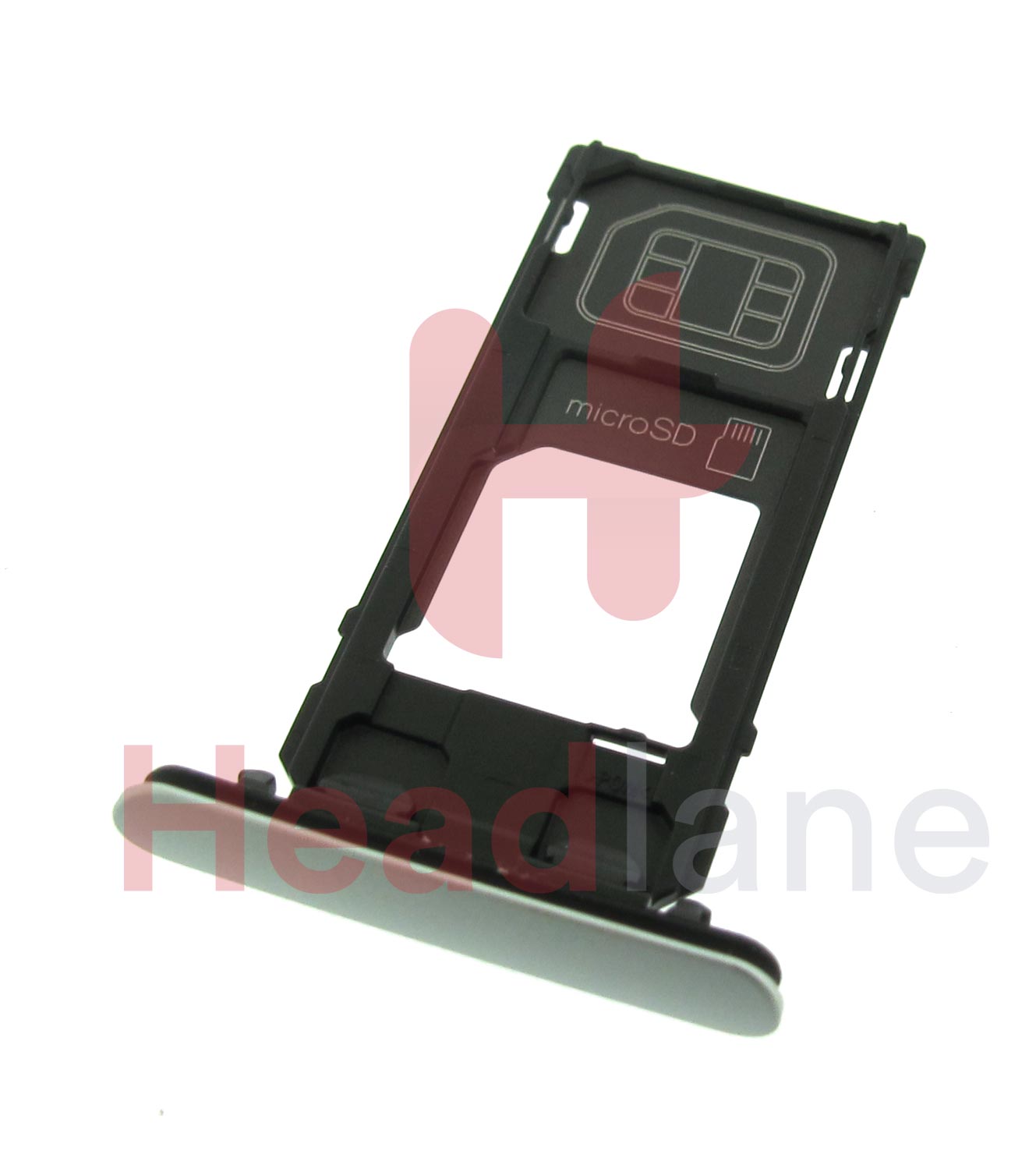 Sony H8324 Xperia XZ2 Compact SINGLE SIM Card Tray - Silver