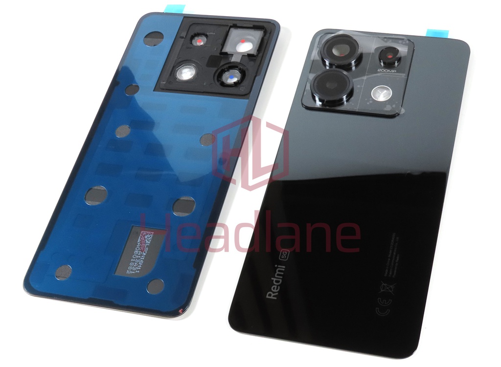 Xiaomi Redmi Note 13 Pro 5G Back / Battery Cover - Black