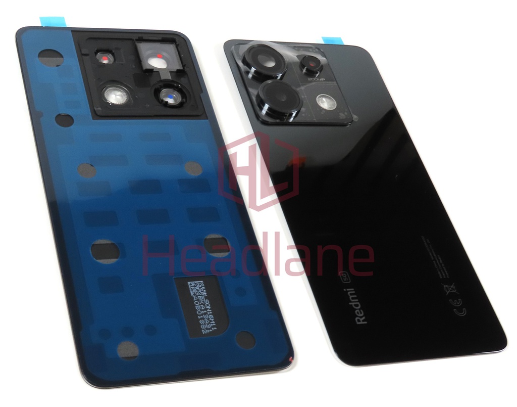 Xiaomi Redmi Note 13 Pro 5G Back / Battery Cover - Black