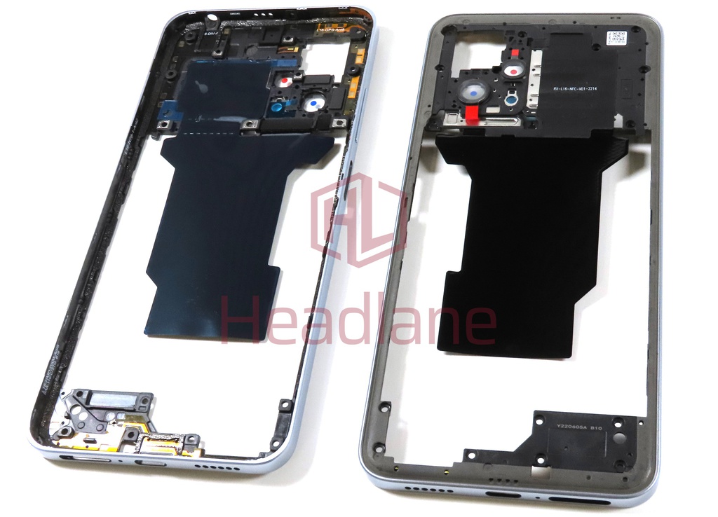 Xiaomi Poco X4 GT Middle Cover / Chassis - Silver