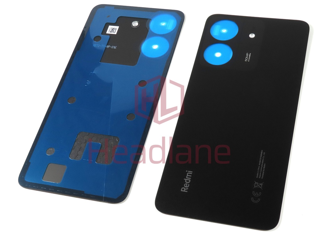 Xiaomi Redmi 13C Back / Battery Cover - Black
