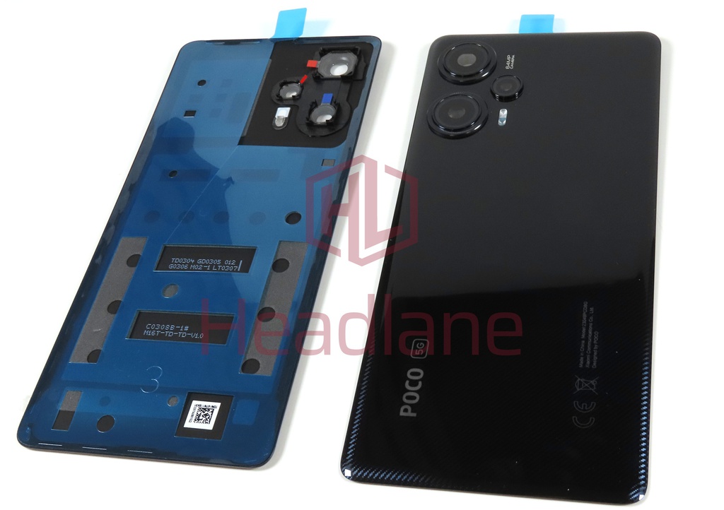 Xiaomi Poco F5 Back / Battery Cover - Black