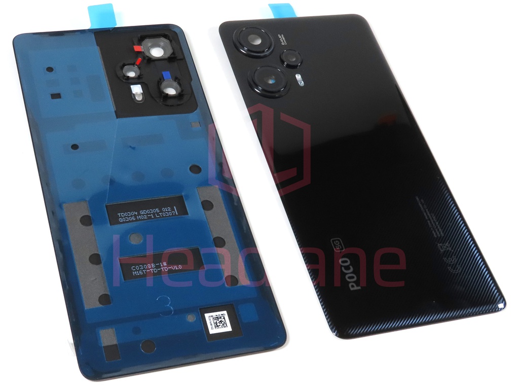 Xiaomi Poco F5 Back / Battery Cover - Black