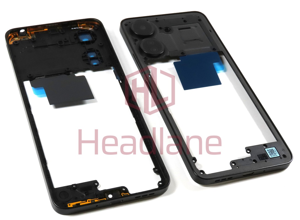 Xiaomi Redmi 13C Middle Cover / Chassis - Black