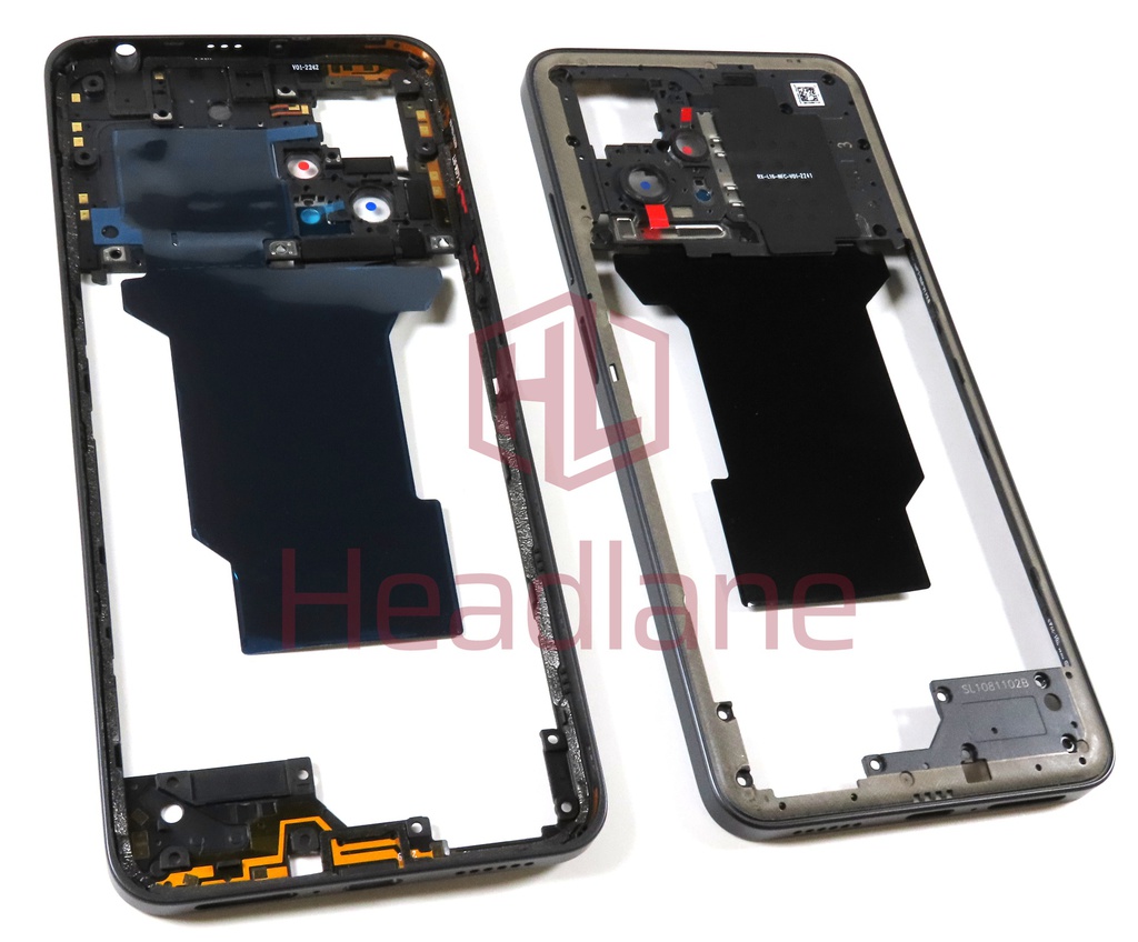 Xiaomi Poco X4 GT Middle Cover / Chassis - Black