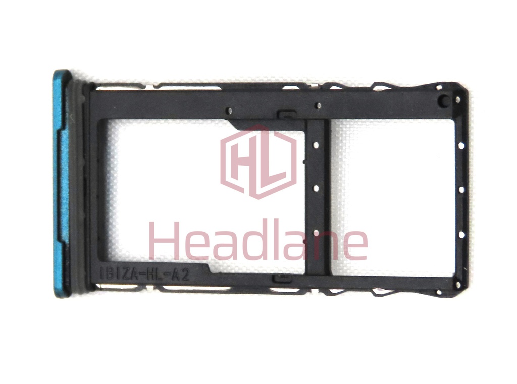 Motorola XT2137 Moto G50 SIM Card Tray - Blue