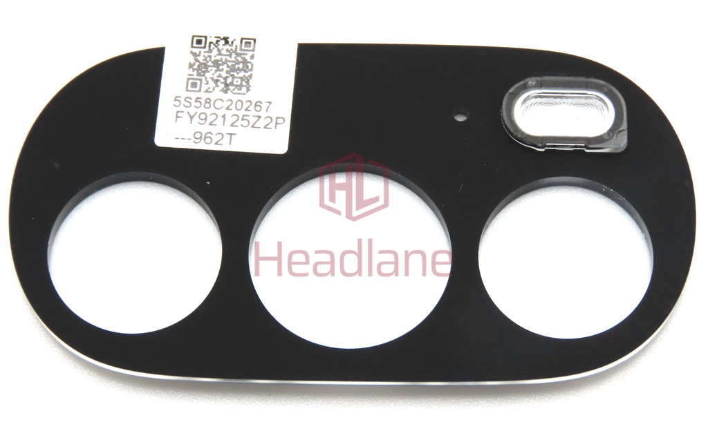 Motorola XT2201 Edge 30 Pro Camera Frame / Decoration - Black