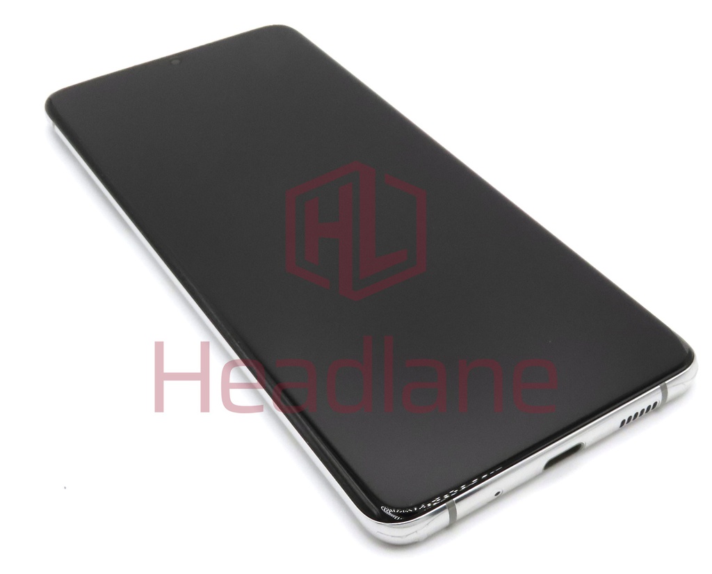 Samsung SM-G986 Galaxy S20+ / S20 Plus LCD Display / Screen + Touch - White (No Camera) (No Box)