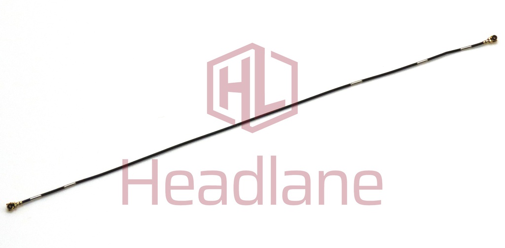 Oppo CPH2009 CPH2035 CPH2037 CPH2036  Find X2 Neo Reno3 Pro 4G Reno3 Pro 5G Coaxial Cable 142.8mm - Black