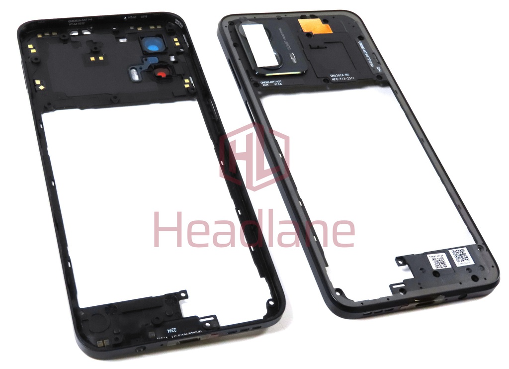 Motorola XT2335 Moto G53 Back / Middle Cover / Chassis - Blue