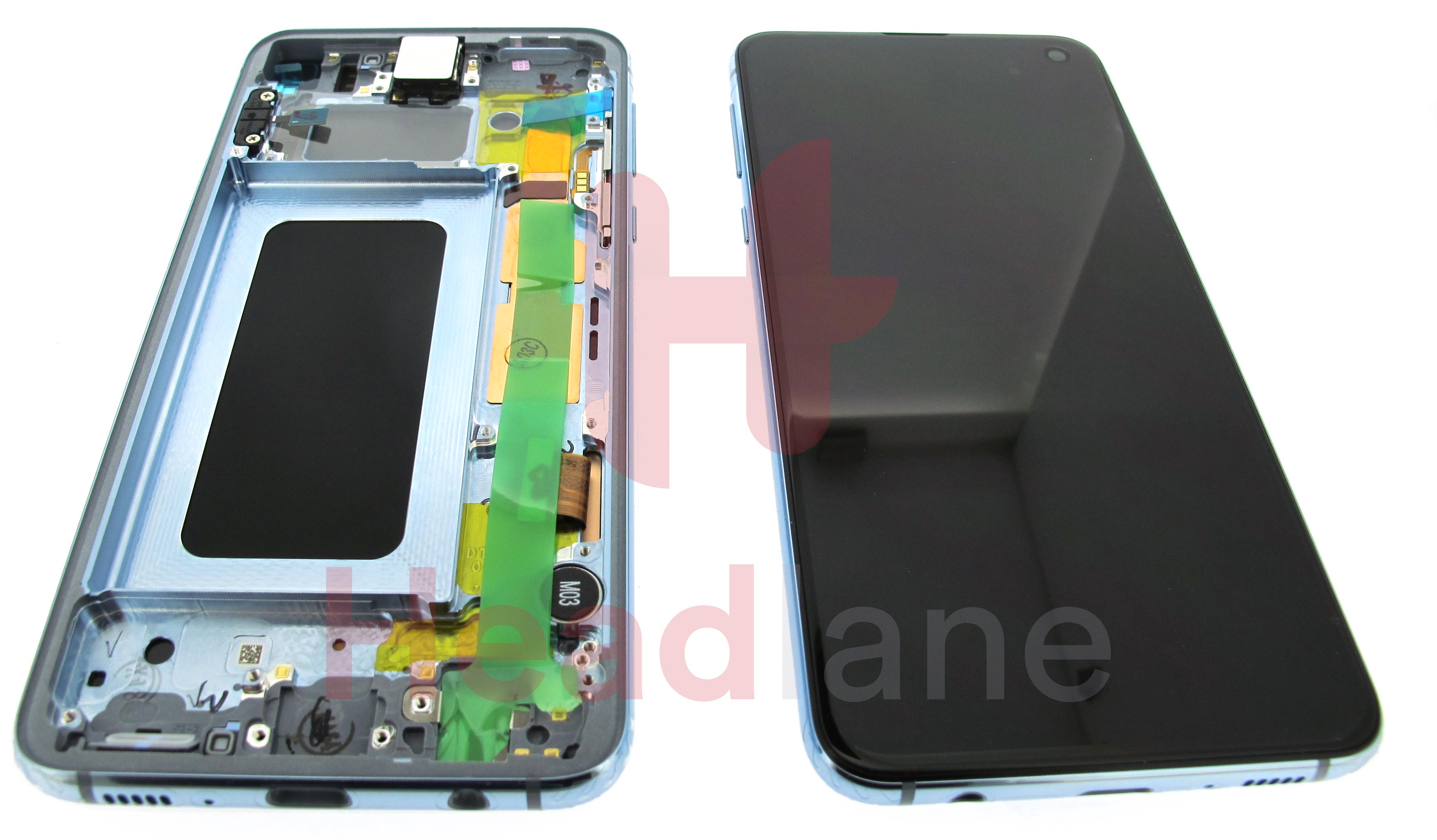 Samsung SM-G970 Galaxy S10E LCD Display / Screen + Touch - Prism Blue