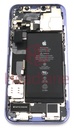 iPhone 12 Back / Battery Cover + Small Parts - Purple (Pulled - Grade A)