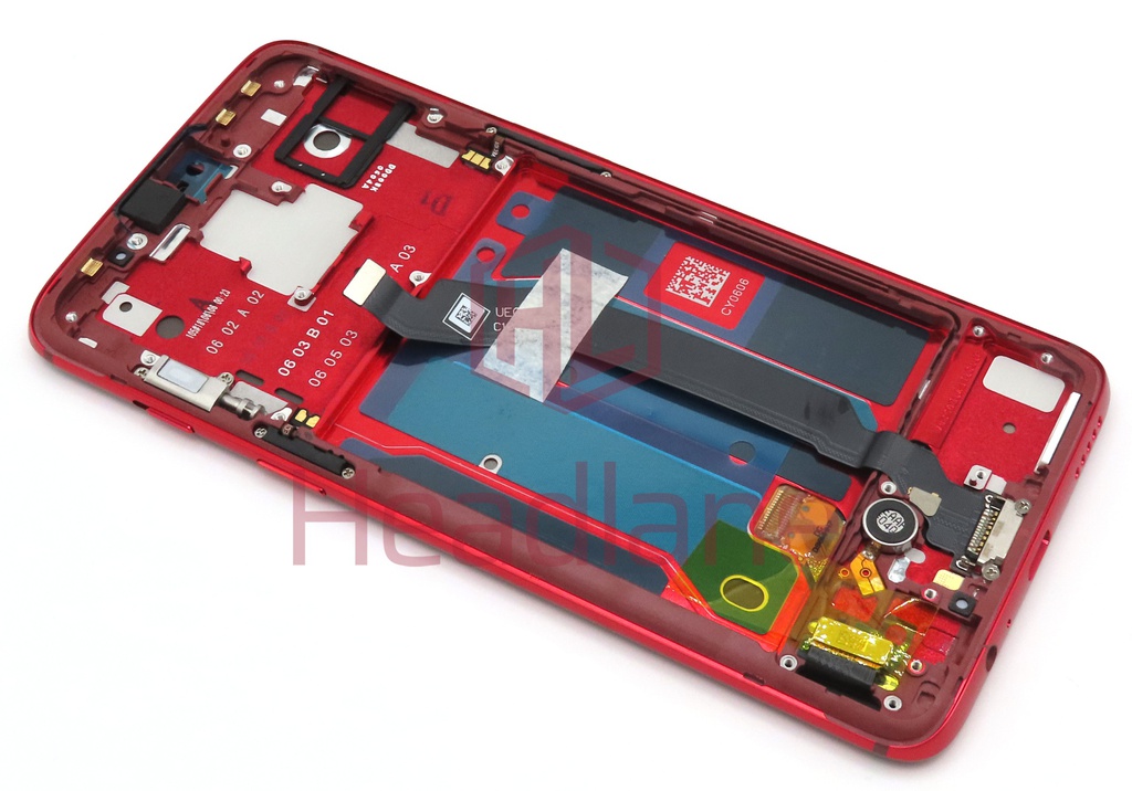 OnePlus 6 LCD Display / Screen + Touch - Red