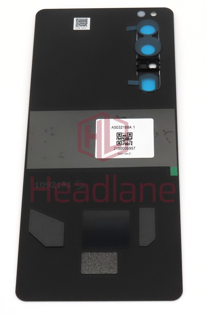 Sony XQ-BC52 Xperia 1 III Back / Battery Cover - Black (XQ-BC72 Print)