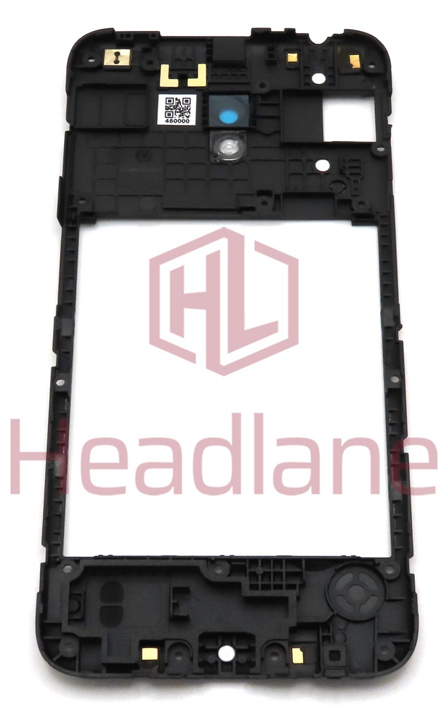 Nokia TA-1183 TA-1188 2.2 Middle Cover / Chassis - Black (Single SIM)