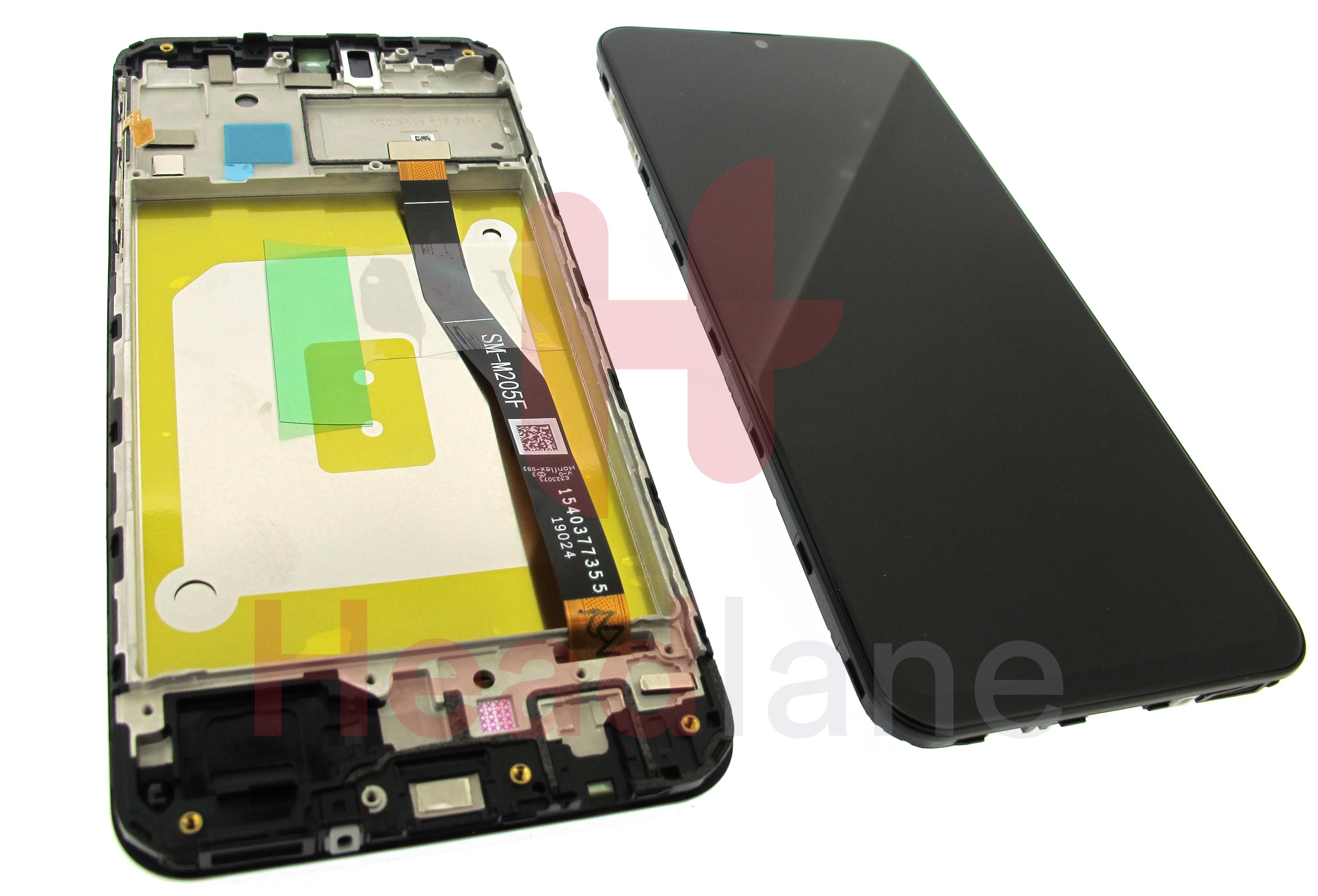 Samsung SM-M205 Galaxy M20 LCD Display / Screen + Touch - Black / Blue