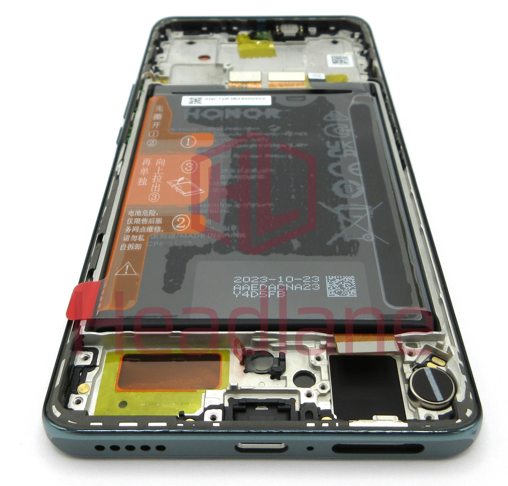 Honor Magic6 Lite LCD Display / Screen + Touch + HB526694EHW Battery - Green