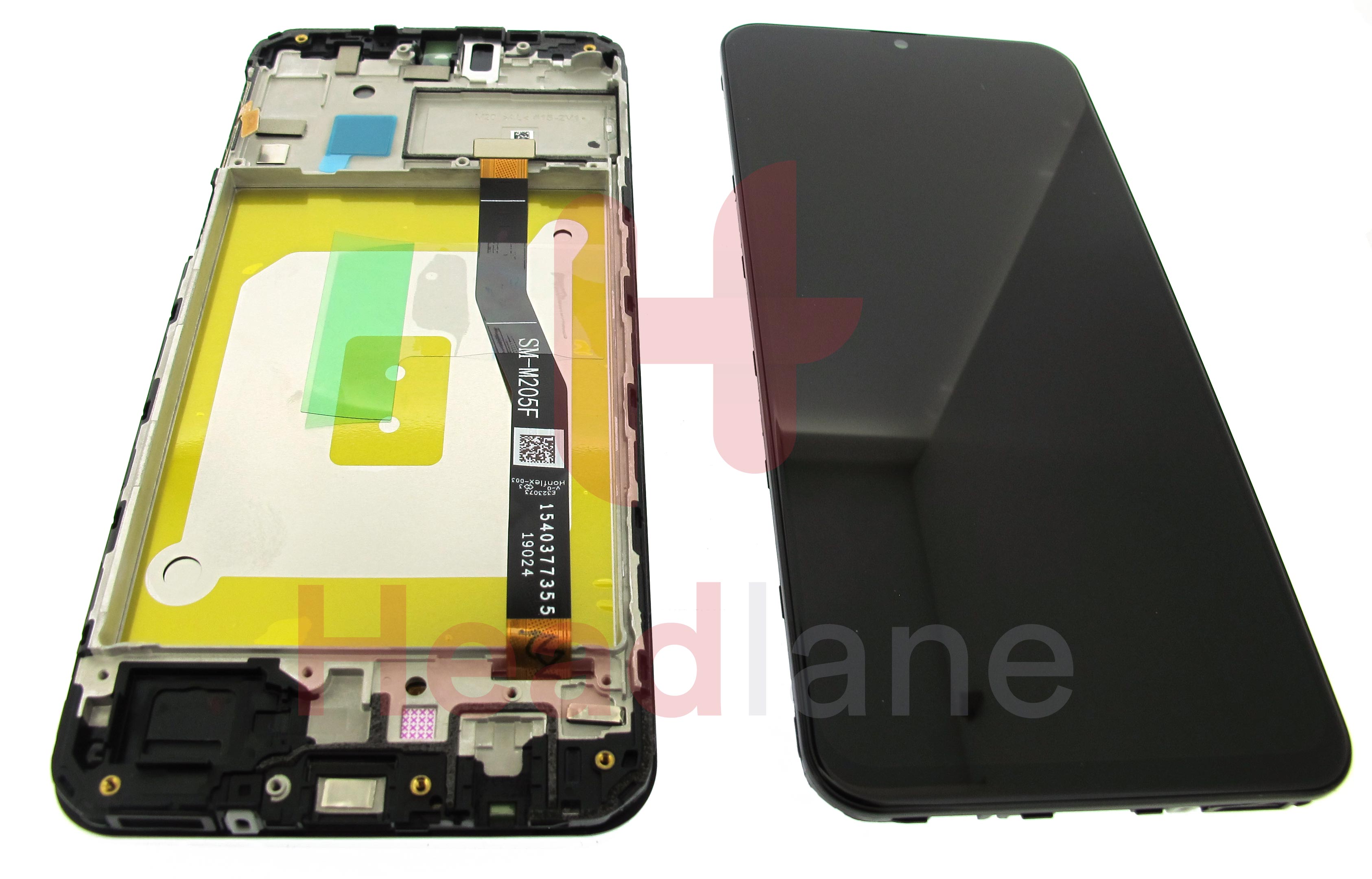 Samsung SM-M205 Galaxy M20 LCD Display / Screen + Touch - Black / Blue