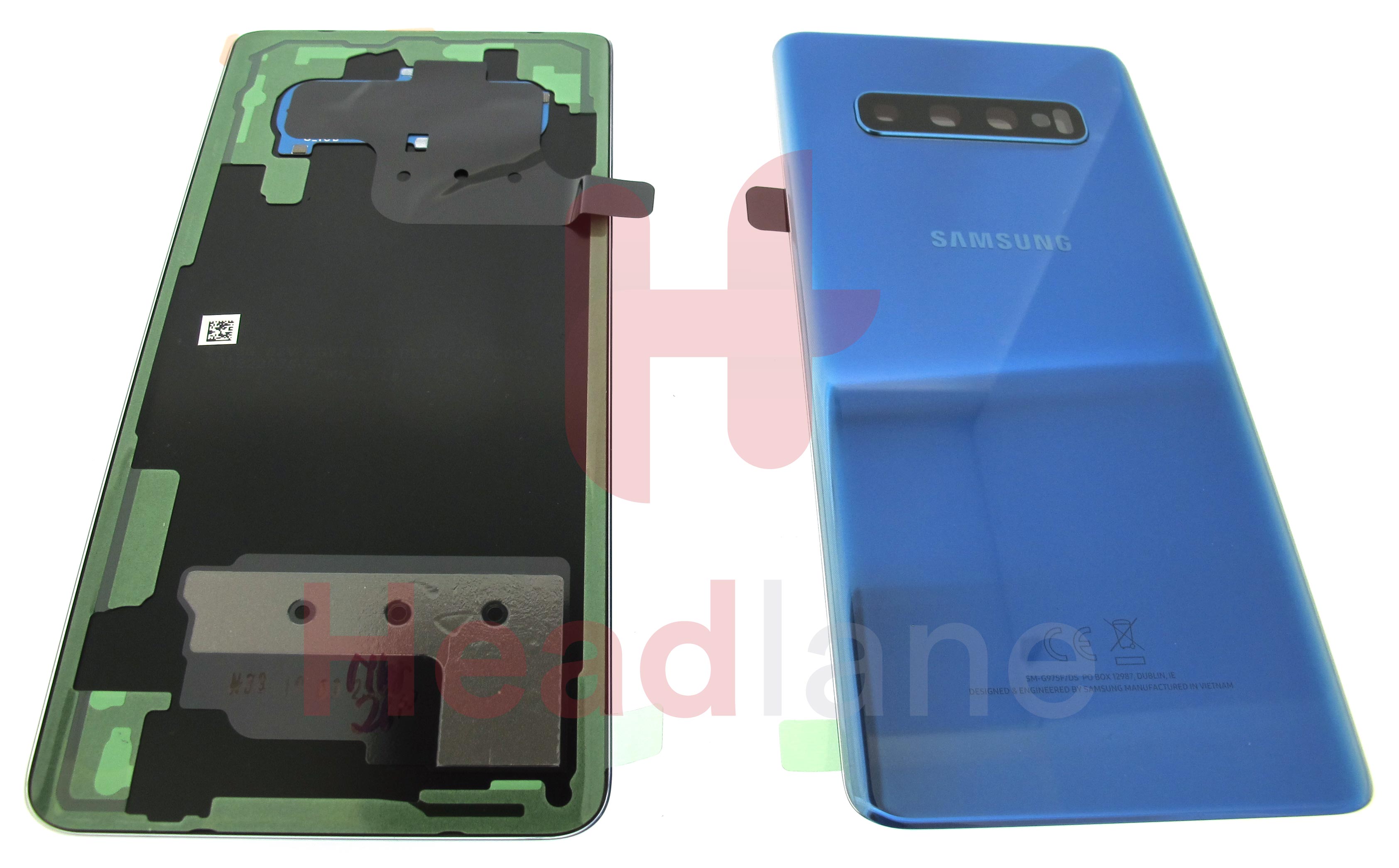 Samsung SM-G975 Galaxy S10+ / S10 Plus Back / Battery Cover - Prism Blue