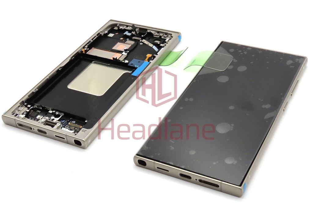 Samsung SM-S928 Galaxy S24 Ultra LCD Display / Screen + Touch + Battery - Titanium Grey / Titanium Orange / Titanium Violet