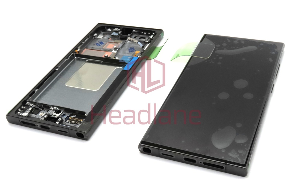 Samsung SM-S928 Galaxy S24 Ultra LCD Display / Screen + Touch - Titanium Black / Titanium Blue / Titanium Green / Titanium Violet (With Frame - Self Assembled)