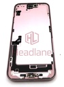 iPhone 15 Plus Back / Battery Cover + Small Parts - Pink (Pulled - Grade A)