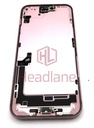 iPhone 15 Plus Back / Battery Cover + Small Parts - Pink (Pulled - Grade A)