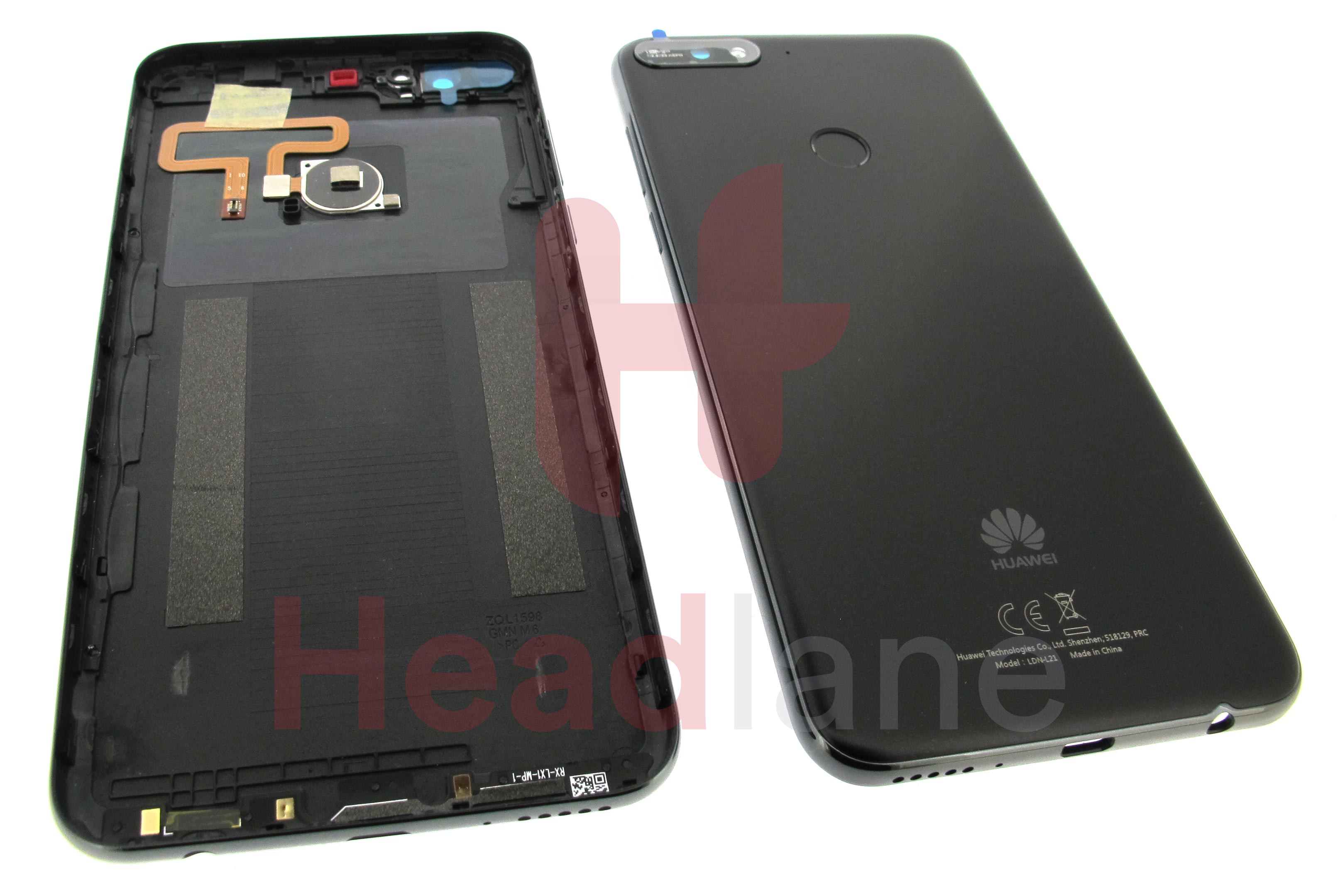 Huawei Y7 (2018) Back / Battery Cover - Black