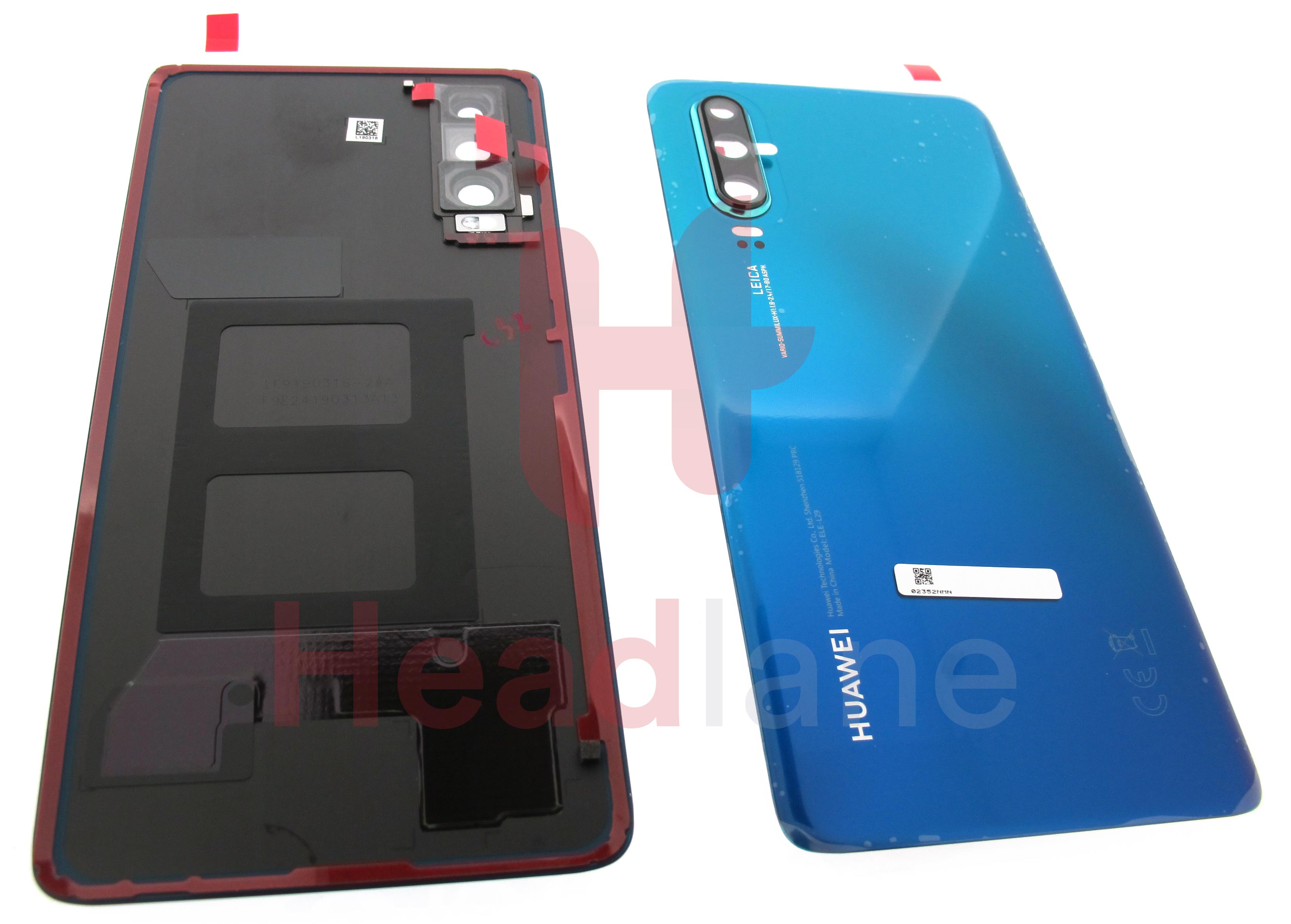 Huawei P30 Back / Battery Cover -  Aurora Blue